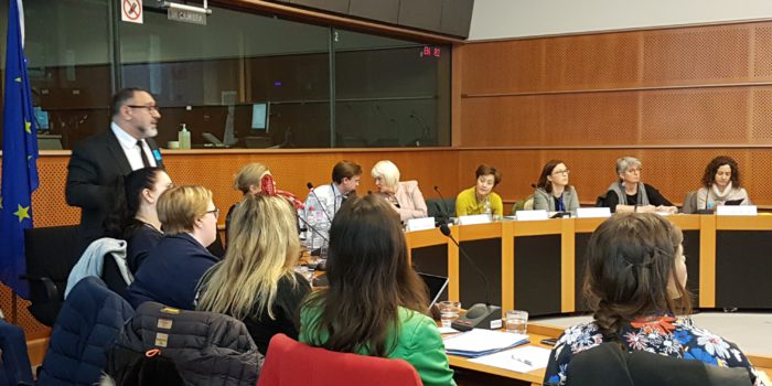 Meeting Of The European Parliament Informal Carers Interest Group “Young Carers – Challenges And Solutions”, 6 March 2018, European Parliament, Brussels